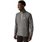 Regatta Mens Montes Micro Fleece Warm MidLayer Top Light Steel