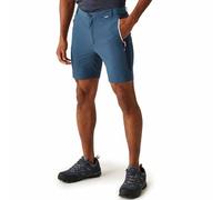 Regatta Mens Mountain II Isoflex Stretch Shorts with DWR Finish Moonlight Denim/Navy 38R