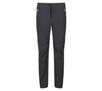 Regatta Mens Mountain Zip-Off Trousers - Seal Grey/Black - 40R - Seal Grey/Black - 90% Polyamide/10% Elastane