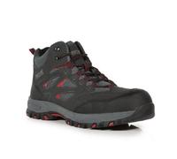 Regatta Men's Mudstone Professional Safety Hiker Ash Rio Red UK10