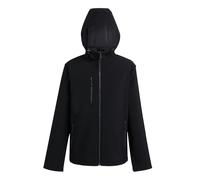 Regatta Mens Navigate 2 Layer Soft Shell Jacket - Black/Seal Grey - XL - Black/Seal Grey