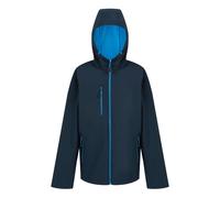 Regatta Mens Navigate 2 Layer Soft Shell Jacket (Navy/French Blue) - Size Small
