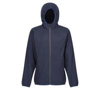 Regatta Mens Navigate Full Zip Fleece Jacket - Navy/Seal Grey - XXL - Navy/Seal Grey - 100% Polyester