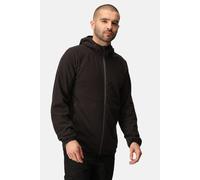 Regatta Men's Navigate Full Zip Hooded Fleece in Jet Black | Size: Medium Regatta Jet Black M
