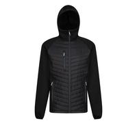 Regatta Mens Navigate Quilted Hybrid Jacket (Black/Seal Grey) - Size X-Large