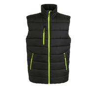 Regatta Professional Mens Thermal Body Warmer - Black/Lime Green - XXL - Black/Lime Green