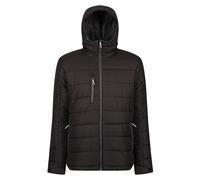 Regatta Mens Navigate Thermal Padded Jacket (Black/Seal Grey) - Size 2XL