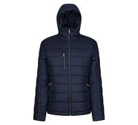 Regatta Mens Navigate Thermal Padded Jacket (Navy/Seal Grey) - Size Medium