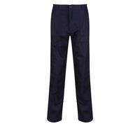 Regatta Mens New Action Trouser (Long) / Pants (Navy Blue) Cotton - Size 36W/34L
