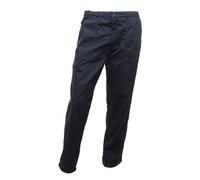 Regatta Mens New Lined Water Repellent Action Trousers (Long Leg) Navy
