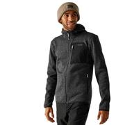 Regatta Mens Newhill Hooded Full Zip Fleece Stretch Warm Winter Layer Top