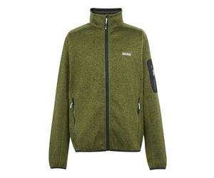 Regatta Mens Newhill Marl Full Zip Fleece Jacket - Nephrite Green - 4XL - Nephrite Green - 100% Recycled Polyester
