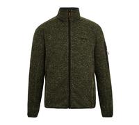 (M, Dark Khaki) Regatta Mens Newhill Marl Full Zip Fleece Jacket