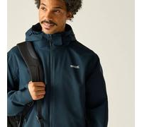 Regatta Men's 'Oakhowe' Waterproof Breathable Shell Jacket in Dark Blue | Size: Large Regatta Dark Blue L