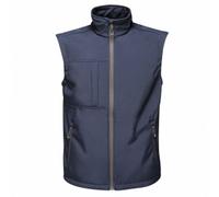 Regatta Mens Octagon 3 Layer Printable Softshell Bodywarmer - Navy - Size 2XL