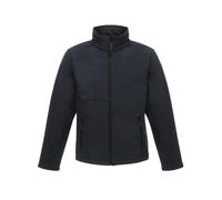 Regatta Mens Octagon II Soft Shell Jacket - Navy/Seal Grey - L - Navy/Seal Grey