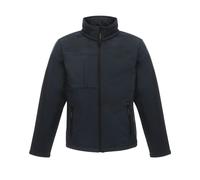 (L, Navy/Seal Grey) Regatta Professional Mens Octagon II Waterproof Softshell Jacket