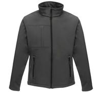 Regatta Men's Octagon II Waterproof Softshell Jacket - Seal Grey / Black - 4XL - Seal Grey/Black - 100% Softshell