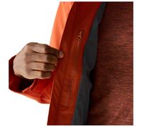 Regatta Mens Oklarna Waterproof Windproof Breathable Hooded Jacket - Brick