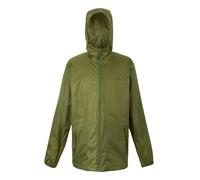 Regatta Mens Pack It III Waterproof Jacket - Nephrite Green - S - Nephrite Green - 100% Polyamide