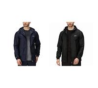 Regatta Mens Pack-It III Waterproof Packaway Jacket - Navy - L & Mens Pack-It III Waterproof Packaway Jacket - Black - L