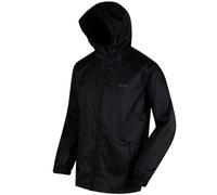Regatta Men's Pack It III Waterproof Shell Jacket, Black, Large
