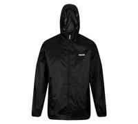 Regatta Men's Pack It III Waterproof Shell Jacket, Black, Large