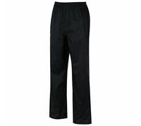 Regatta Mens Pack It Waterproof Overtrousers - Black
