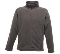 Regatta Mens Plain Micro Fleece Full Zip Jacket (Layer Lite) (Seal Grey) - Size Small