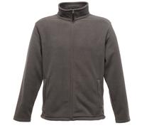 Regatta Mens Plain Micro Fleece Full Zip Jacket (Layer Lite) (Seal Grey) - Size Small
