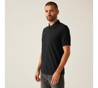 Regatta Professional Mens Pro 65/35 Short Sleeve Polo t Shirt Base Layer Black