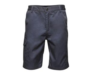 Regatta Mens Pro Cargo Shorts - Navy - 38in - Navy - 65% Polyester/35% Cotton