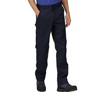 Regatta Professional TRJ500 Mens Pro Multi Pocket Cargo Trousers Navy 36" 32"