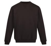 Regatta Mens Pro Crew Neck Sweatshirt (Black) - Size Small