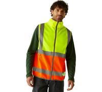 Regatta Mens Pro Hi-Vis Full Zip Gilet - Yellow/Orange - XL