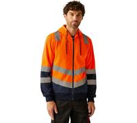 Regatta Professional Mens Hi Vis Reflective Hoodie