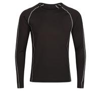 Regatta Mens Pro Long-Sleeved Base Layer Top (Black) - Size 2XL