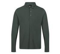 Regatta Professional Mens Long-Sleeved Polo Shirt - Dark Green - 3XL - Dark Green