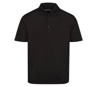 Regatta Professional Mens Pro Wicking Casual Polo Short Sleeved T Shirt Black