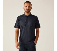 Regatta Professional Mens Pro Wicking Casual Polo Short Sleeved T Shirt Navy