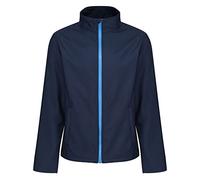 Regatta Professional Men's Eco-Friendly Eco Ablaze Softshell Jacket Navy French Blue, Size: L