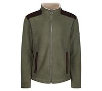 Regatta Mens Faversham Full Zip Fleece Jacket, Black, S