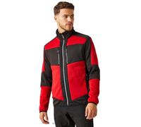 Regatta Midlayer Jacket E-Volve Stretch Unisex Full-Zip Colour Block Outdoor Red L