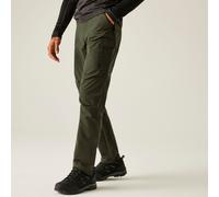 Regatta Men's Questra Durable Water-Repellent Cargo Trousers in Green | Size: 42R Regatta Green 42R