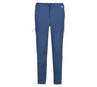 Regatta Mens Questra IV Hiking Trousers - Admiral Blue - 40R - Admiral Blue - 100% Mixed