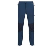 Regatta Mens Questra V Hiking Trousers - Moonlight Denim/Navy - Moonlight Denim/Navy - 36R - 100% Mixed