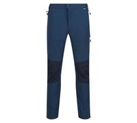 Regatta Mens Questra V Hiking Trousers - Moonlight Denim/Navy - Moonlight Denim/Navy - 42R