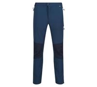 Regatta Mens Questra V Hiking Trousers - Moonlight Denim/Navy - Moonlight Denim/Navy - 44R