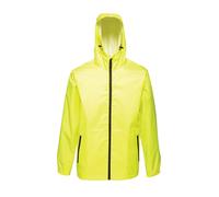 Regatta Mens Rain Pack Jacket Waterproof Breathable Hooded Packable Mac In Bag