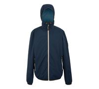 Regatta Mens Rehan Waterproof Jacket - Navy - 3XL - Navy - 100% Recycled Polyester